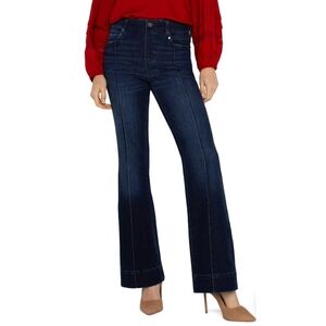 NWT Liverpool The Gia Glider® Flare Leg Eco Jeans, Size 14/32, Color Upland